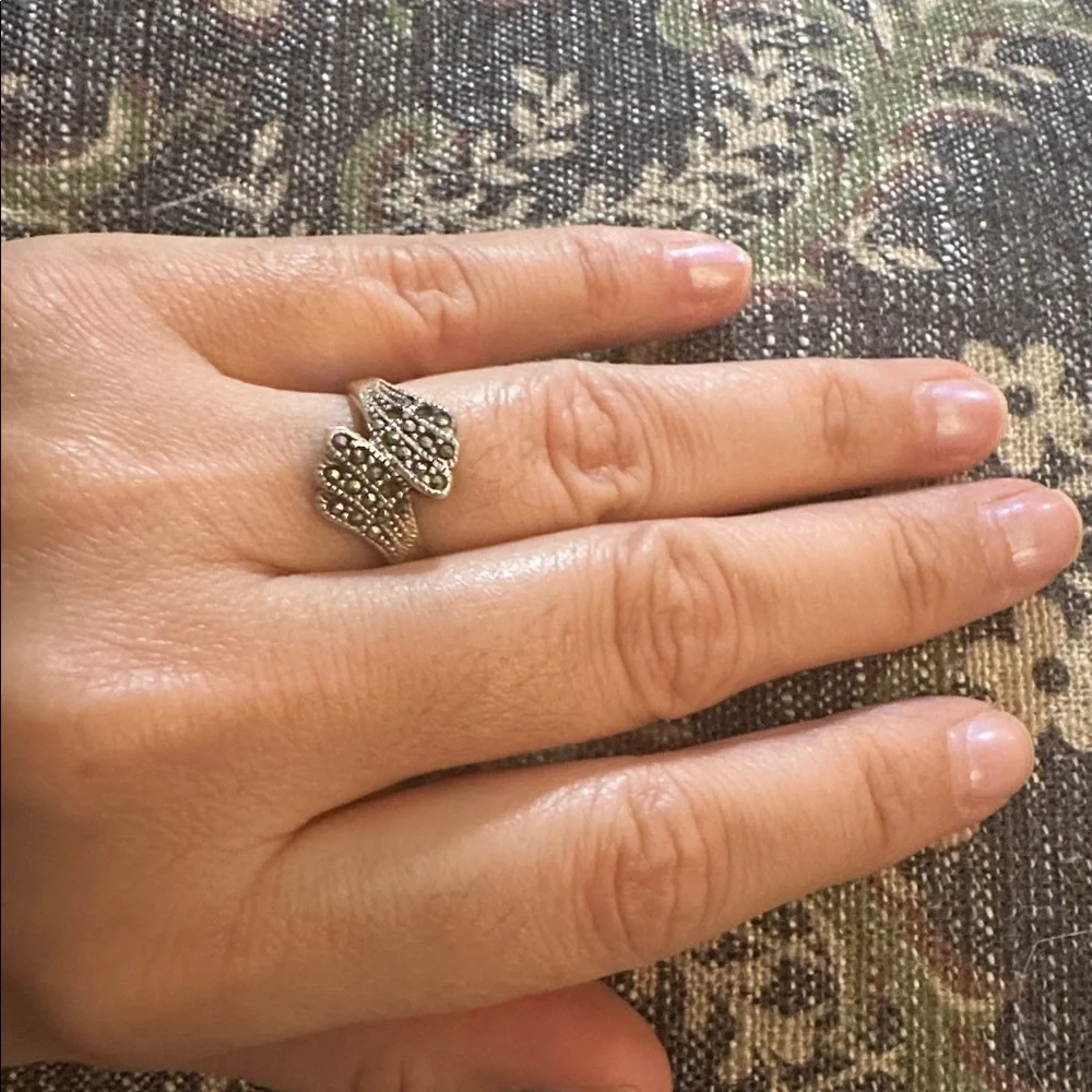 Silver vintage Ring with 925 Stamp